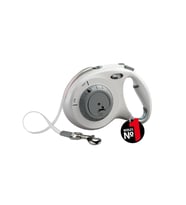 Flexi Select Açık Gri 7MT Şerit Tasma