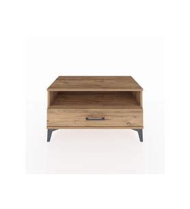 Hyperion Şifonyer Tek Raflı Tek Çekmeceli 88x44x48 Çam-Çam
