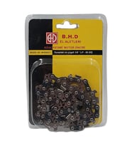 Fixonic B.H.D BHD00257 3/8'' 1.3mm 28 Diş LP (Düşük Profil) Yuvarlak ve Çizgili Ağaç Kesme Motorlu Testere Zinciri (Siyah)