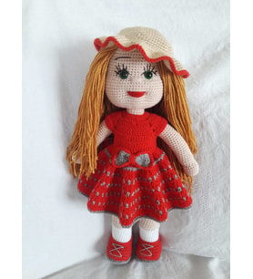 Bennur Bebek Amigurumi Organik Oyuncak