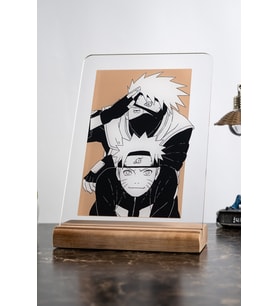 Naruto Ev Kakashi Uzumaki Severlere Masa Dekoratif Ahşap Obje