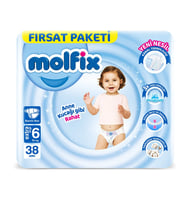 Nessiworld   Bebek Bezi Fırsat Paketi 6 Beden 15+ Kg 38 Adet
