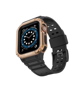 Watch 42mm Kr401 Silikon Kordon - Siyah-rose