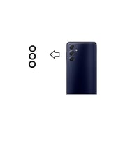 Galaxy M54 5G M546b İle Uyumlu Kamera Camı İthal Set