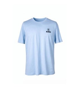 Trender 26Y595000003 Açık Mavi Erkek T-Shirt King O Yaka
