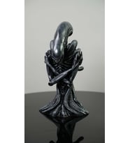 Alien Xenomorph Büst 3D printer ve Reçine printer  ile basılmış. El yapımı Figür