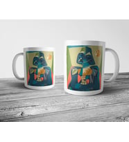 Pixxa Star Wars Picasso Darth Vader Kupa Bardak Model 1
