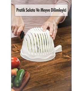 Northcity Pratik Salata Ve Meyve Dilimleyici & Pratik Süzgeç