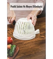 Northcity Pratik Salata Ve Meyve Dilimleyici & Pratik Süzgeç