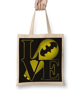Batman Bat Love Bez Çanta Uzun Saplı
