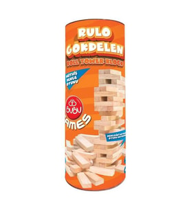 Games Rulo Gökdelen Ahşap Denge Oyunu (Çok Renkli)