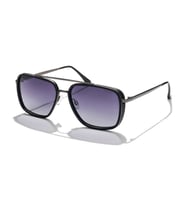 Hermod RC159S-002-56 Polarize Unisex Güneş Gözlüğü (Siyah)