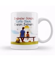 Babalar Günü Babaya Hediye 002 Kupa Bardak Porselen