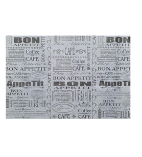 1 Kg. Baskılı Beyaz Sülfit Paket Kağıdı 25x35 cm.
