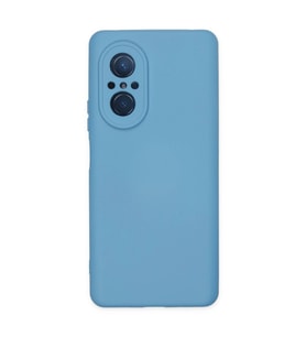 Huawei Nova 9 Se Kılıf Nano İçi Kadife Silikon - Mavi