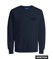 JORLOGO SWEAT CREW NECK TR SS25 Navy Blazer