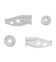 Renault Megane 1,Peugeot 206 için Arka Cam Kriko Plastiği-Sağ-Sol-Set