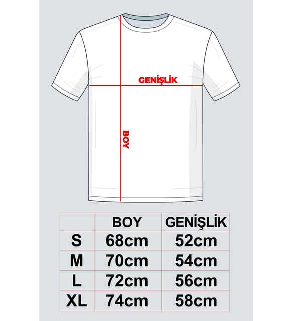Erkek Oversize %100 Pamuk Nefes Alan Basic T-shirt Mavi Edw038