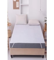 MyCey Sıvı Geçirmez Yatak Koruyucu Alez 200x240 Cm Pamuklu Köşe Lastikli Çift Kişilik