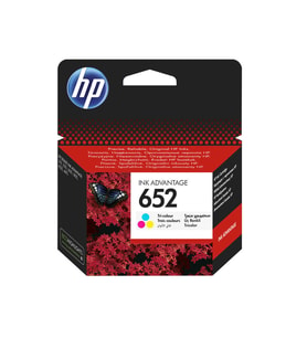HP F6V24A No 652 3 Renkli Mürekkep Kartuşu