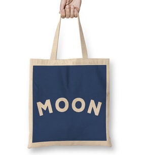 John Mayer Inspired Moon Bez Çanta Uzun Saplı