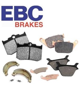 2001-2003 Yamaha Tmax 500 Arka Fren Balatası Ebc Sfac319 Karbon  B
