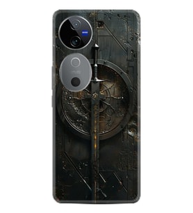 Vivo V40 5G Kılıf Boutique Baskılı Resimli Sword Pcode -051