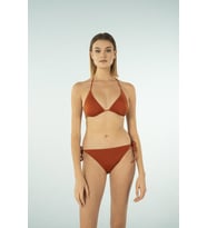 Estiva Üçgen İpli Bikini Takımı - Kiremit
