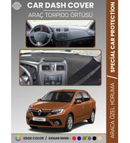 RENAULT SYMBOL 3 ÜST SAKLAMA GÖZLÜ (2013-2021) Torpido Örtüsü Ön Göğüs Halı Torpido Koruma Tam Uyum