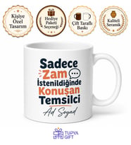 Sadece Zam İstenildiğinde Konuşan Temsilci İK Uzmanı İronisi Kupa Hediye Bardak
