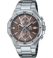 CASIO EDIFICE EFV-640D-5AVUDF ÇELİK ERKEK KOL SAATİ (Kahverengi)