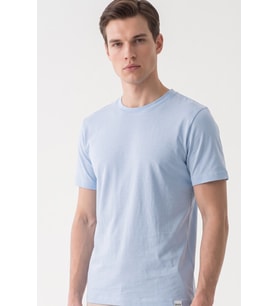 Mavi Bisiklet Yaka Kısa Kol Slim Fit Pamuklu Tişört 1011265166