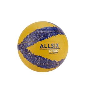 Allsix Dış Mekan Voleybol Topu - Sarı / Mavi - Vbo100