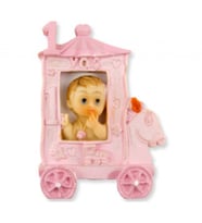 20 Adet Bebek 1 yaş faytonda pembe pk1-