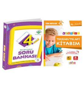 4.Sınıf Özet Konu Anlatımlı Bankası Ve Telafi Tekrar Kitabım
