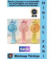 #Vantilatör Seyahat Tipi Kompakt Taşınabilir Hafif Sessiz Çalışma Ev Ofis Yaz Serinleme Şık Sevimli