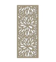 Liar Ahşap Seperatör (Paravan) - KSP195 - (85 x 210 cm) - (18 mm) - (Beyaz) (Renksiz)