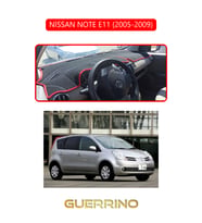 NİSSAN NOTE E11 2005-2009TORPİDO KORUMA HALISI KIRMIZI KENAR