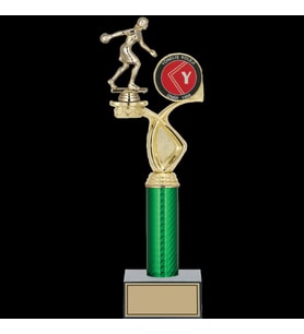 ODAK KUPA - Figürlü Kupalar - Bowling Kadın Figürlü Kupalar FG-018 A - 39 cm