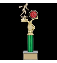 ODAK KUPA - Figürlü Kupalar - Bowling Kadın Figürlü Kupalar FG-018 A - 39 cm
