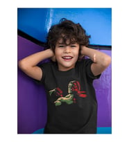 Tasarım Hulk Baskılı Unisex Avengers Film Çocuk Tişört (1-12 YAŞ)