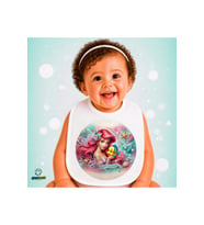 Ariel Keten Bebek Mama Önlüğü – Yumuşak, Emici, Yıkanabilir, Özel Tasarım P005