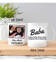 Babalar İçin Fotoğraflı Kupa Bardak