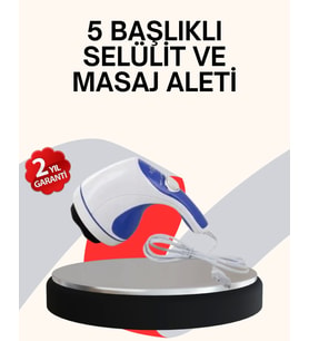 Taşınabilir Elektrikli Masaj Cihazı – Selülit ve Yağ Karşıtı