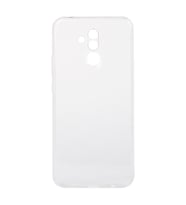 Huawei Mate 20 Lite Uyumlu Kılıf Zore Kamera Korumalı Süper Silikon Kapak (Renksiz)