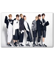 Cakatablo BTS Kore Pop Baştanaşağı Puma MDF Tablo