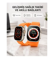 Mey İthalat® Kordonlu Akıllı Saat – Sesli Görüşme, GPS, Nabız ve Uyku Takibi