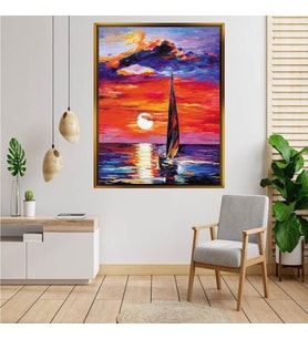 Altın  Çerçeveli tablo n761