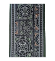 Ecenur Soft Pamuk Retro Şal (Haki)