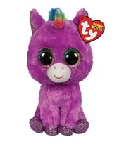 Ty Beanie Boos Rosette The Purple Mor Unicorn 10cm.